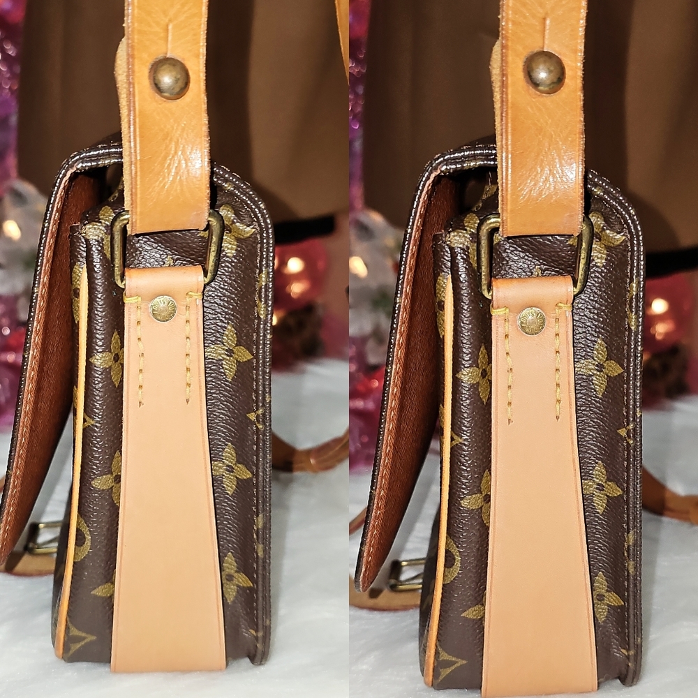 SOLD🔥Beautiful Condition 🔥 Authentic Louis Vuitton Cartouchiere MM - Picture 12 of 15